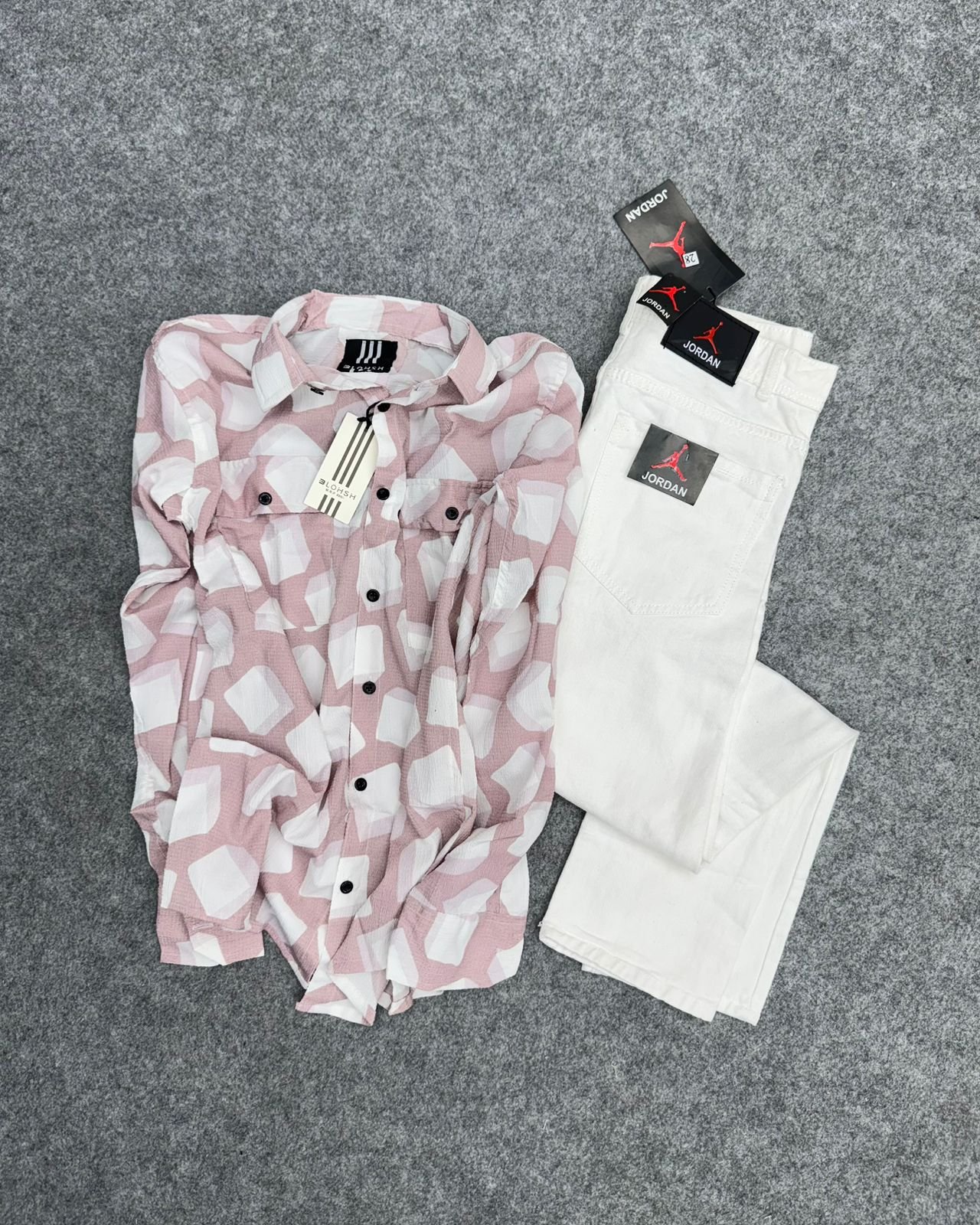 Korean Mom Fit Combo